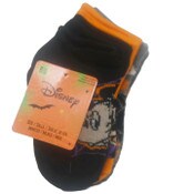 Wholesale - 5pk 12-24m MICKEY MOUSE TRICK OR TREAT QTR SOCKS, UPC: 193159212407